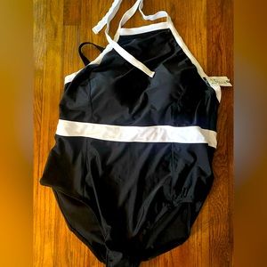 Womens plus swimsuit size 4X Terrace Sky-NWT